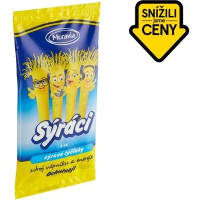 Moravia Sýráci sýrové tyčinky 4 x 20 g
