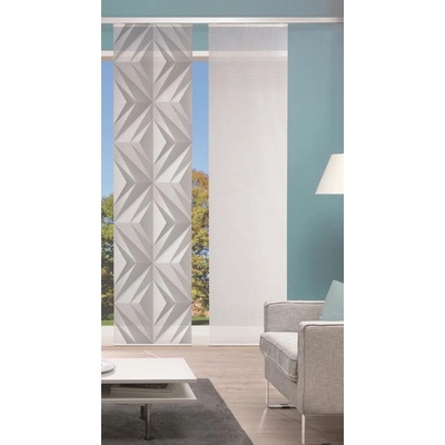 Home Wohnideen japonská stena 84064 FRESKO 0307 siva 260x60 cm (v x s)