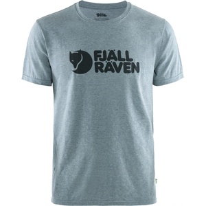 Fjällräven Мъжка тениска Fjällräven Fjällräven Logo T-shirt - Uncle Blue / Melange - размер XS (016-6755-0411)