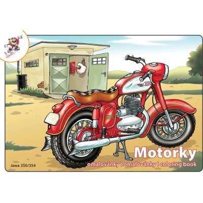 Omalovánka Motorky