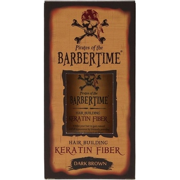 Barber time Hair Building Keratin Fiber dark brown 21 g