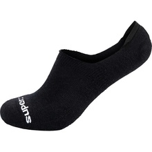 [sn] super.natural Kotníkové merino ponožky Invisible Socks 2-pack jet black