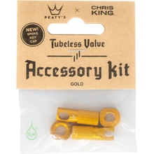 Sada příslušenství k ventilkům Peaty's X Chris King MK2 accessory kit