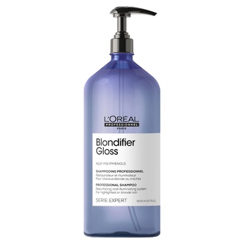 L'Oréal LOreal Professionnel Serie Expert Blondifier Gloss Acai Polyphenols шампоан за коса възстановяващ и озаряващ 1500 мл