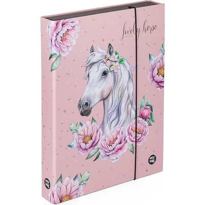 KARTON P+P Кутия за тетрадки A4 Jumbo кон романтик