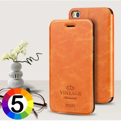 Huawei P8 Lite Mofi Кожен Калъф и Протектор