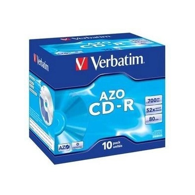 Verbatim CD-R(10-Pack)Jewel/Crystal/DLP/52x/700MB (43327)