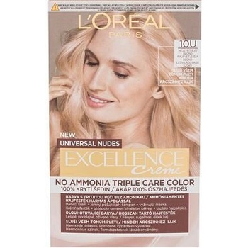L'Oréal Paris Excellence Creme Triple Protection barva na vlasy na blond vlasy na všechny typy vlasů 9U Very Light Blond 48 ml