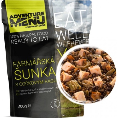 Adventure menu Farmárska šunka so šošovicovým ragú 400 g