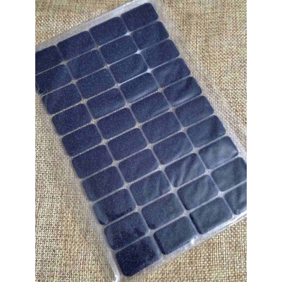 Suchý zip samolepicí obdélníčky 15x25 mm tm. modrý