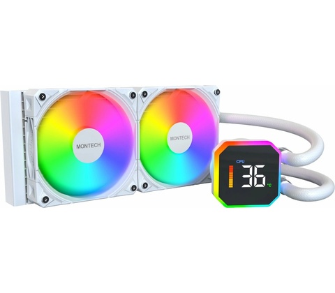 Montech Hyper Flow Digital 240 White