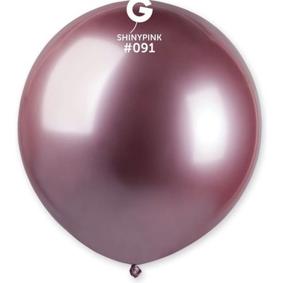 SMART Balónek chromovaný 48 cm lesklý růžový