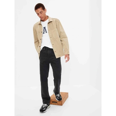 GAP džíny straight fit '90s Original Černá