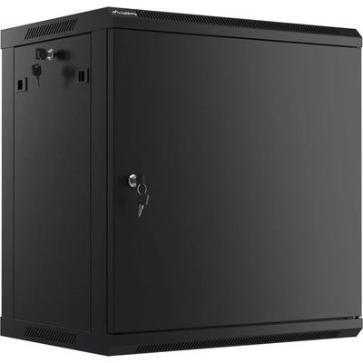 Lanberg Комуникационен шкаф за стена Lanberg 19 12U (600x450), Черен | WF01-6412-00B (WF01-6412-00B)