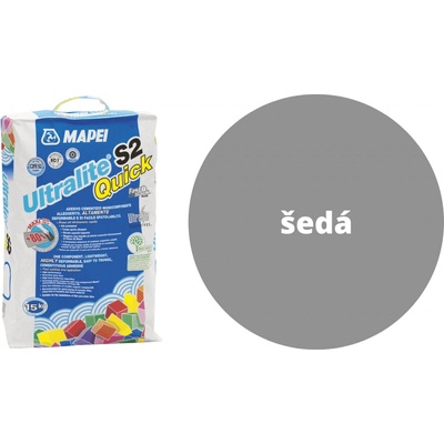 Mapei ULTRALITE S2 QUICK cementové lepidlo 15 kg biela