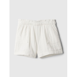 GAP Бебешки мюслинови къси панталони GAP GAP | Byal | Момичешки | 4 години