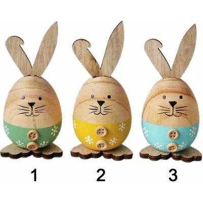 Lepaso Zajíc dřevo 12cm mix