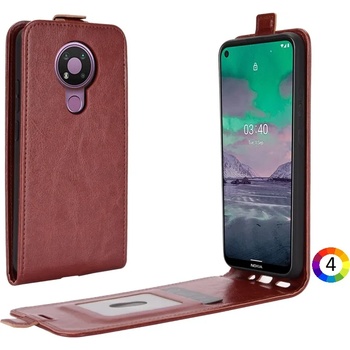 Image 1 of Nokia 3.4 Флип Кожен Калъф и Протектор