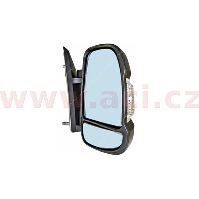 ACI zp. zrcátko el. ovl. vyhřívané s blikačem (pro bílou žárovku) krátké rameno (80 mm) P 0983808
