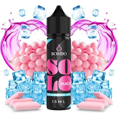 Bombo Shake & Vape Solo Juice BubbleGum ICE 15 ml