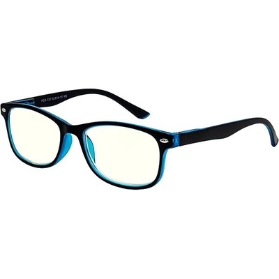 GLASSA Blue Light Blocking Glasses PCG 030, +0,00 dio, černo modré – Sleviste.cz