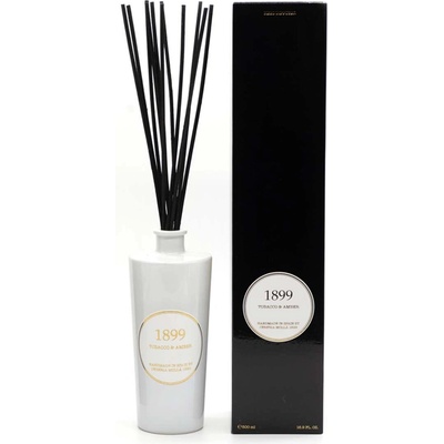 Cereria Mollá Луксозен дифузер Tobacco & Amber 100ml Бял (7760)