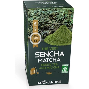 Aromandise Зелен чай и Матча, 18 филтърни пакетчета | Aromandise (100394 (STHEVMA) ARMD)