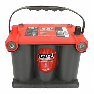Optima Red 44Ah 730A left+ RT U 3.7