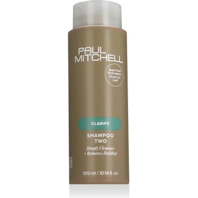 Paul Mitchell Clarify Shampoo Two 300 ml дълбоко почистващ шампоан за жени