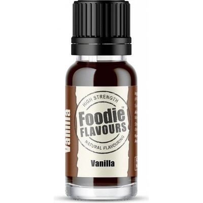 Foodie Flavours Prírodná koncentrovaná vôňa 15 ml vanilka
