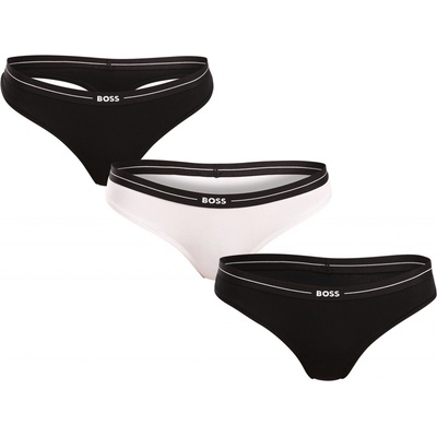 BOSS 3PACK dámske tangá (50510030 120) viacfarebné