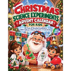 Christmas Science Experiments Advent Calendar For Kids (ISBN: 9781957515854)