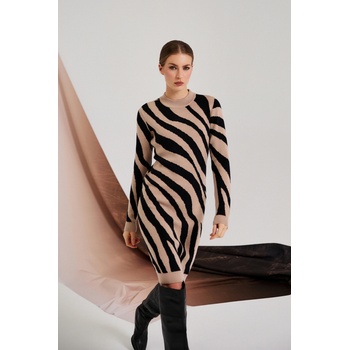 Moodo Прилепнали бежови рокли Moodo Moodo | Kafyav | ЖЕНИ | XS