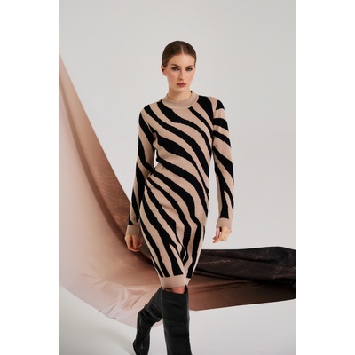 Moodo Прилепнали бежови рокли Moodo Moodo | Kafyav | ЖЕНИ | XS