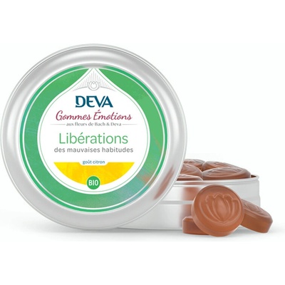 Deva Дъвчащи билкови бонбони за освобождаване от вредни навици по метода на д-р Бах 45 g | Deva (775615 (152219))