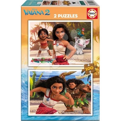 Educa Vaiana 2 Disney 2x100 dielov