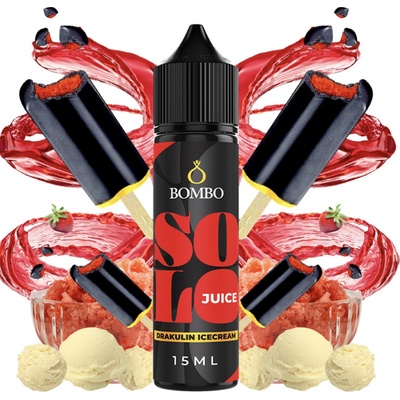 Bombo Shake & Vape Solo Juice Drakulin Ice Cream 15 ml
