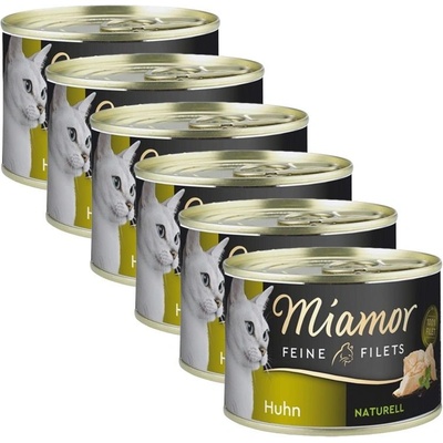 Miamor Feine Filets Naturell kura 6 x 156 g