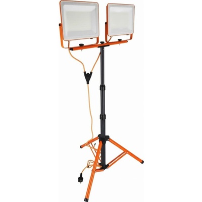 SmartLED | LED Reflektor se stojanem 2xLED/100W/230V 4500K IP65 oranžová | 5778