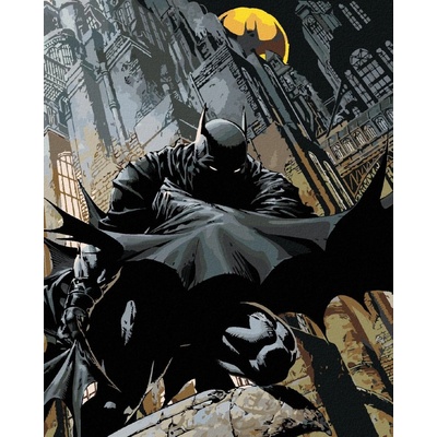 Zuty Batman číhá 40 x 50 cm bez rámu a bez vypnutí plátna 8596530136125