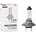 m-tech 12V65W H18 PY26d-1 халогенна крушка (Z128)
