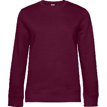 B&C Collection B&C QUEEN CREW NECK / Дамски суитшърт - бордо L (01W01Qx5503)
