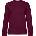 B&C Collection B&C QUEEN CREW NECK / Дамски суитшърт - бордо L (01W01Qx5503)