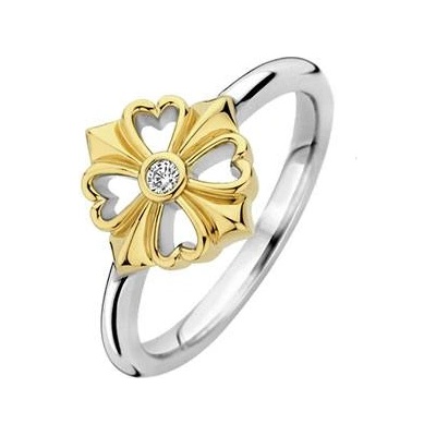 Ti Sento Дамски сребърен пръстен Ti Sento 12357ZY (12357ZY)