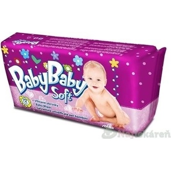 Baby Soft detské vlhčené utierky 72 ks