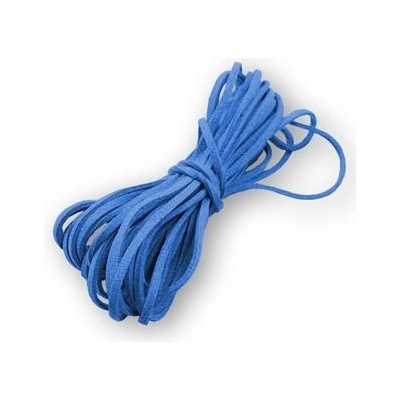 Šperky4U Semišová šňůrka modrá LR8001-19