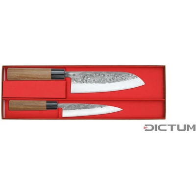 Dictum 719948 - Tadafusa Hocho Nashiji 2-Piece Set Santoku and Gyuto - Japonské nože