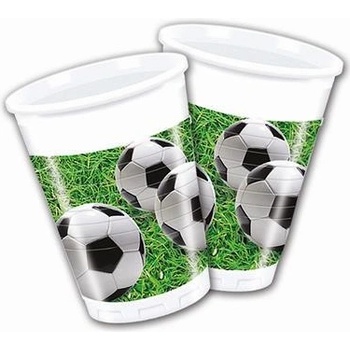 AMSCAN Plastové poháre futbal