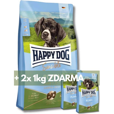 Happy Dog Sensible Puppy Lamb & Rice 10 kg