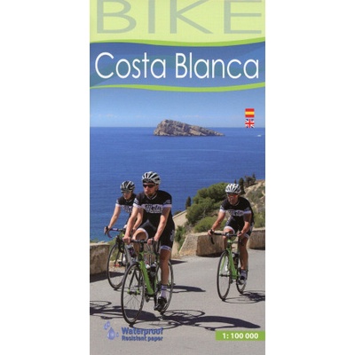 Costa Blanca Bike Cycling map 1:100 000